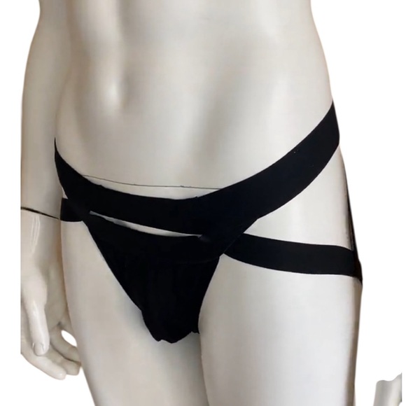 Andrew Christian Other - Men's Black Strappy Thong Underwear, medium, NWOT